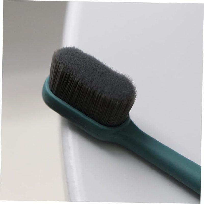 10Pcs Nylon Travel Toothbrushes Soft Bristles Ergonomic Design Compact Tube Packing - Image 4